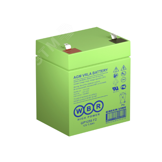 Аккумулятор GP 12В 5,5Ач