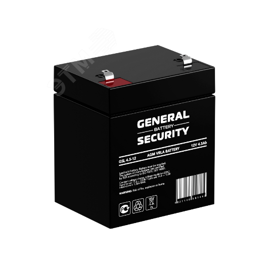 Аккумулятор GSL 12В 4,5Ач