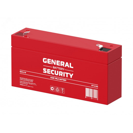 Аккумулятор GS 6В 3,2Ач