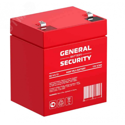 Аккумулятор GS 12В 4,5Ач