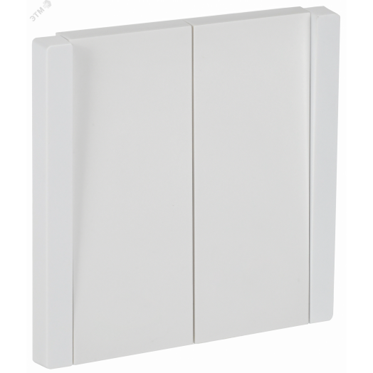 FORTE&PIANO Выключатель 2-клавишный перекрестный 10А FP209 белый IEK