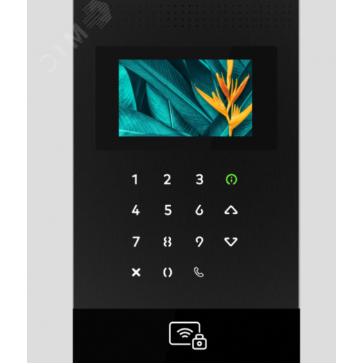 Панель вызывная IP видеодомофона многоабонентская