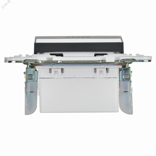 SKANDY Кнопка звонка с индикацией для отелей 10А SK-V17G графит IEK