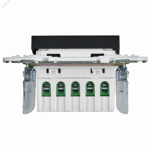 SKANDY Кнопка звонка с индикацией для отелей 10А SK-V17Bl черный IEK