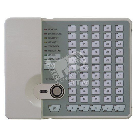 Блок индикации и управления.