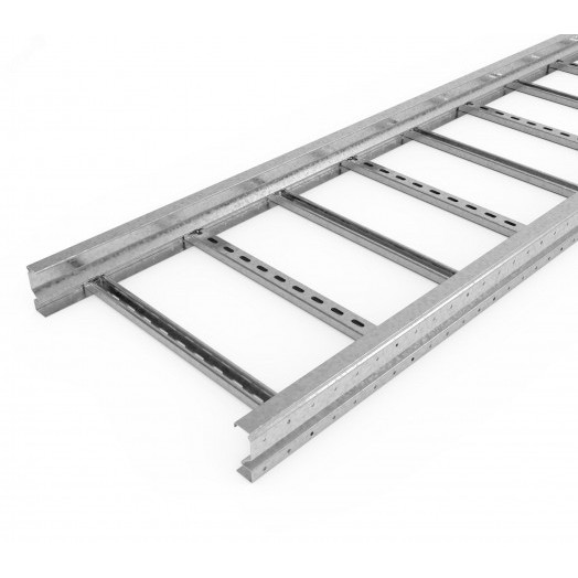 Лоток лестничный 100х600 L6000 1,5 мм усиленный кабельрост