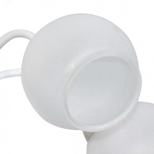 Светильник НСБ 01-5х60-119 Е27 Лера 157 бел. (Плафон 8248)