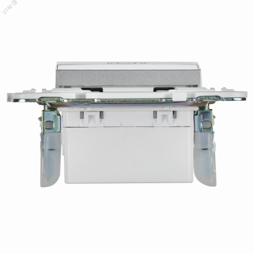 SKANDY Кнопка звонка с индикацией для отелей 10А SK-V17S серебряный IEK