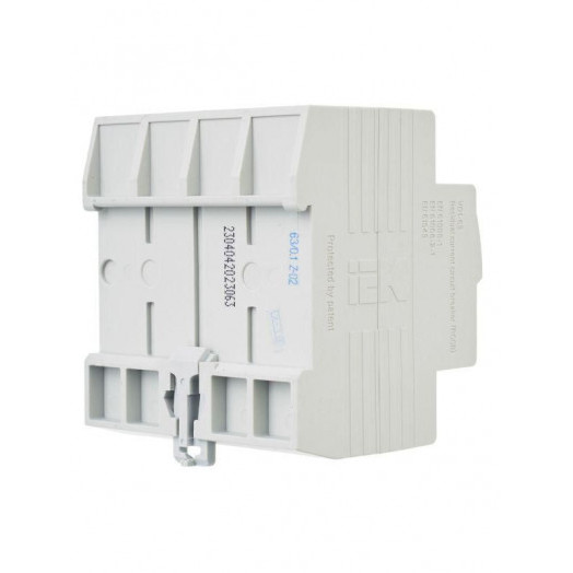 Выключатель дифференциального тока (УЗО) 4п 63А 100мА тип AC ВД1-63 KARAT IEK MDV10-4-063-100 Выключатель дифференциального тока (УЗО) 4п 63А 100мА тип AC ВД1-63 KARAT IEK MDV10-4-063-100