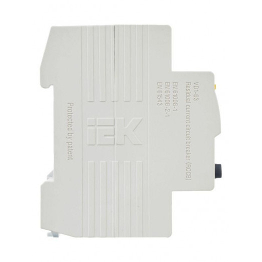 Выключатель дифференциального тока (УЗО) 4п 63А 100мА тип AC ВД1-63 KARAT IEK MDV10-4-063-100 Выключатель дифференциального тока (УЗО) 4п 63А 100мА тип AC ВД1-63 KARAT IEK MDV10-4-063-100