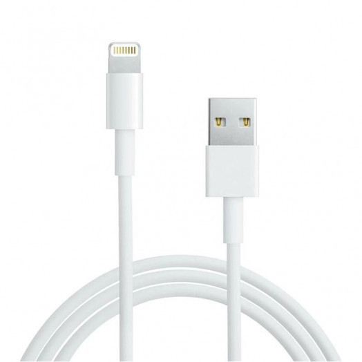 Кабель USB для iPhone 5/IPad 4/ipod 5 бел. Rexant 18-1121