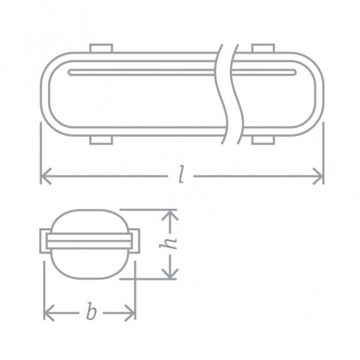 Светильник 61 375 DSP-04-1200-IP65-1хT8-G13 176-264В под лампу NLL T8 LED (аналог ЛСП 1х36) Navigator 61375