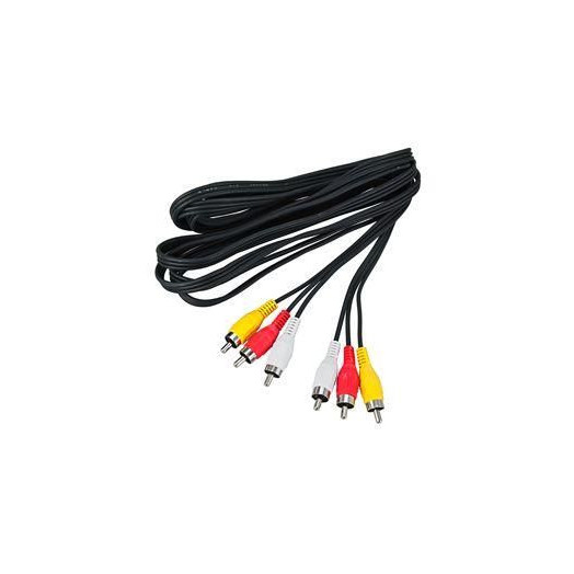 Шнур 3х3 RCA 3м Rexant 17-0204