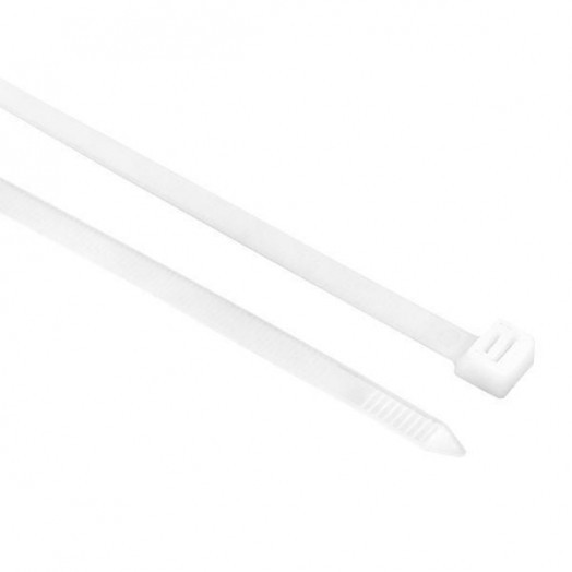 Хомут P6.6 4.8х400 FlexLock стандартный бел. (уп.100шт) PROxima EKF plc-fl-ctsw-4.8x400