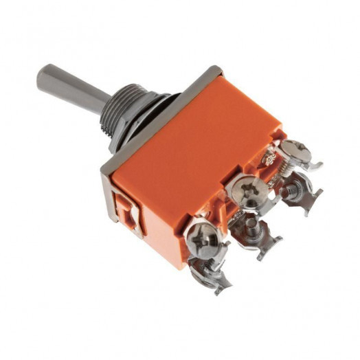 Тумблер 250В 15А (6c) ON-OFF-ON 2п (KN-203) блист. Rexant 06-0328-B