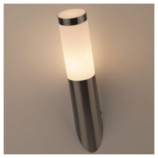 Светильник WL18 декор. подсветка MAX40W E27 IP44 хром/бел. ЭРА Б0034618