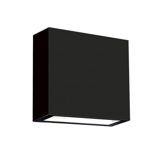 Светильник светодиодный архитектурный PWL-120120/0-90D 2х4Вт 4000К BL IP65 фасадный исполнение двухсторон. черн. Pro JazzWay 5024847