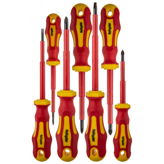 Набор отверток диэлектрических NHT-Оtd01-H7 (7 предметов) Navigator 82354