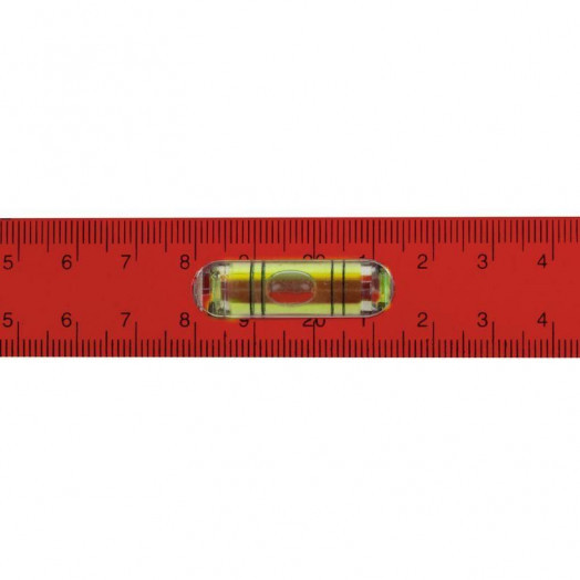 Уровень алюминиевый "Рельс" 600мм 3 глазка (1 поворотный) Rexant 12-9211