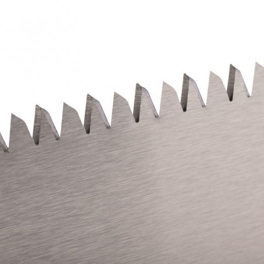 Ножовка по дереву "Зубец" 450мм 7-8 TPI каленый зуб 2D двухкомпонентн. рукоятка Rexant 12-8214