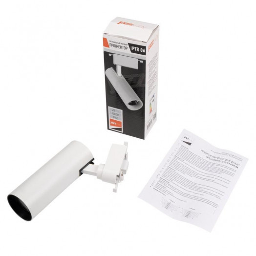 Светильник светодиодный трековый PTR 0620 20Вт 4000К IP40 24град. WH бел. Pro JazzWay 5035812
