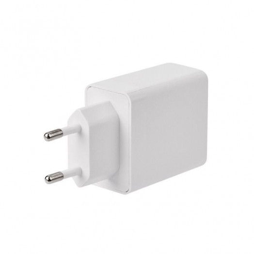 Устройство зарядное сетевое для iPhone/iPad Type-C + USB 3.0 с Quick charge бел. Rexant 16-0278