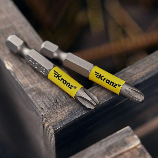 Бита для шуруповерта PH3х50мм (уп.2шт) Kranz KR-92-0417-1