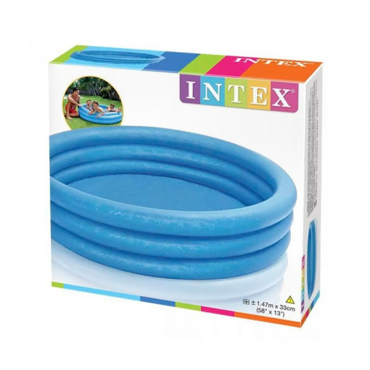 Бассейн "Кристально-Голубой" 147х33см от 3 лет (58426NP) INTEX 6941057454269
