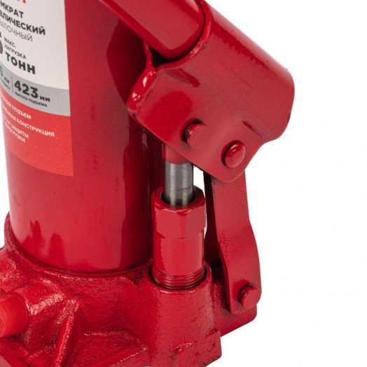 Домкрат гидравлический бутылочный 5т в пластиковом кейсе Rexant 80-0611