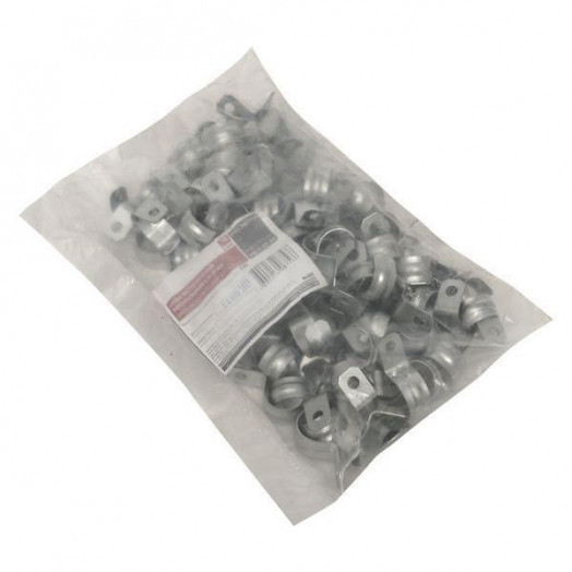 Скоба крепежная однолапковая d21-22мм для монтажн. пистолета метал. PROxima EKF smp-1-21-22