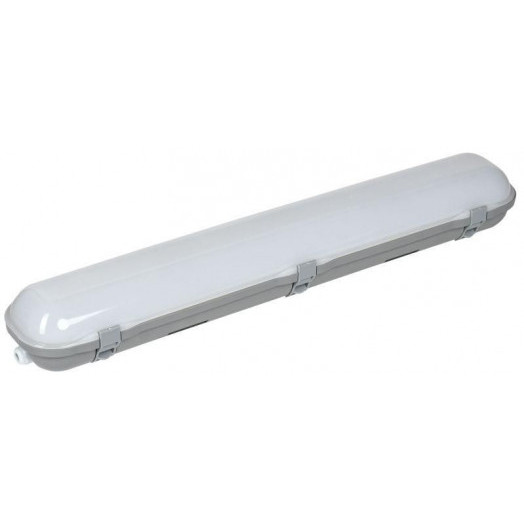 Светильник ДСП 1321 40Вт 5000К IP65 600мм пласт. сер. IEK LT-DSP0-1321-040-50-K01