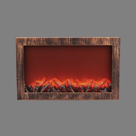 Камин светодиодный "Ретро" с эффектом живого огня 60 3х11х36 8см батарейки 3хС (в компл. не входят) или от USB (в компл.) бронз. Neon-Night 511-002