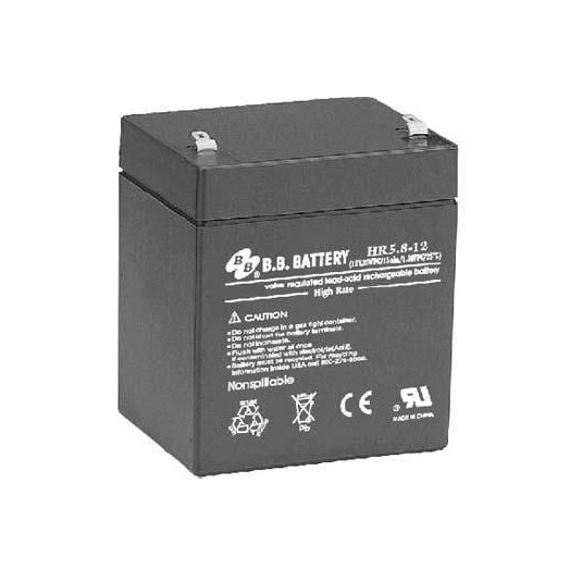 Аккумулятор 12В 5.5А.ч HR 5.8-12 B.B. Battery