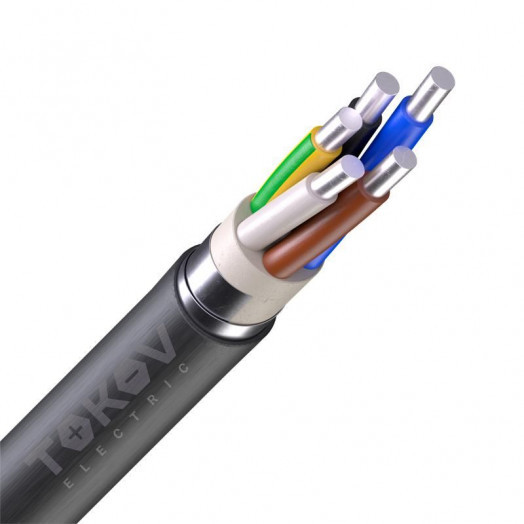 Кабель TOKOV ELECTRIC АВБШв 5х35 ОК (N PE) 0.66кВ (м) УТ000030782