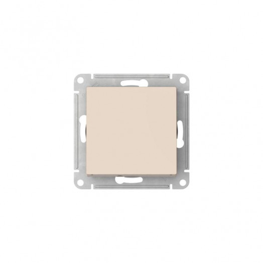 Выключатель 1-кл. AtlasDesign (сх. 1) 10AX быстрозажим. клем. механизм беж. SE ATN000211S