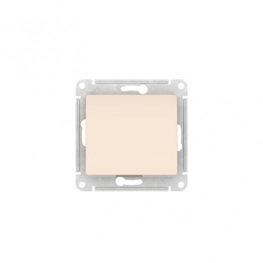 Выключатель 1-кл. Glossa (сх. 1) 10AX быстрозажим. клем. механизм беж. SE GSL000211S