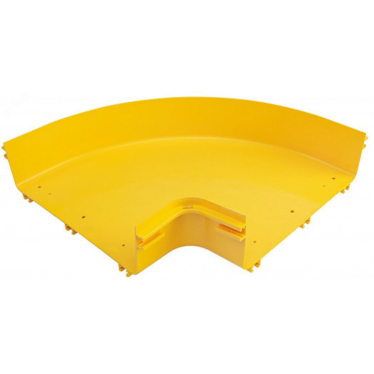 Поворот горизонтальный 90град оптического лотка 360мм