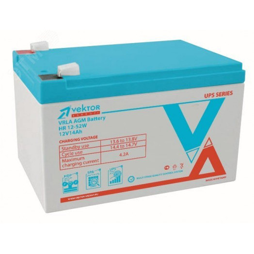Аккумуляторная батарея Vektor Energy HR 12В 14Ач
