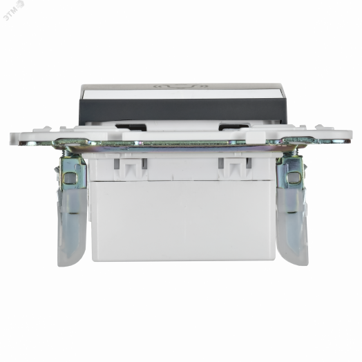 SKANDY Кнопка звонка с индикацией для отелей 10А SK-V17T титан IEK