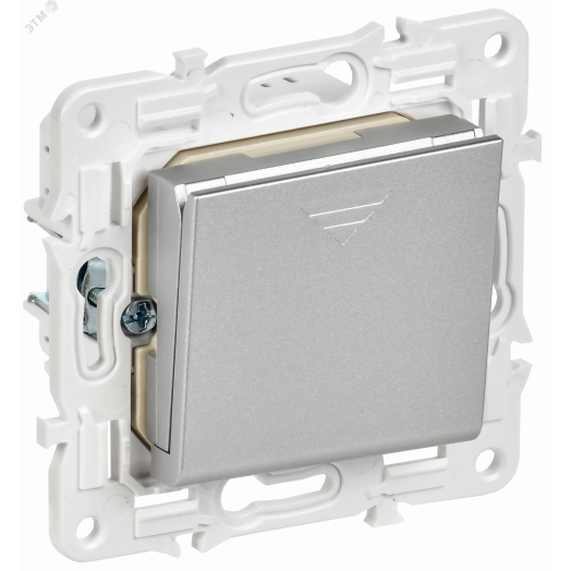 SKANDY Выключатель карточный 30А SK-V15S серебряный IEK