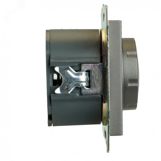 Выключатель диммирующий TRIAC (механизм) 250В 500W серия Катрин графит STEKKER