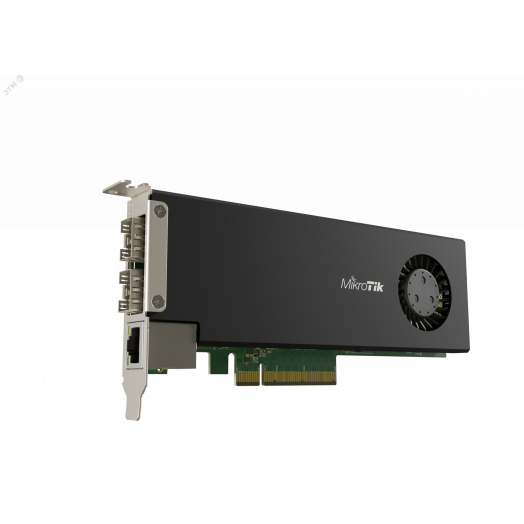 Сетевая карта 1RJ45 1Гбит, 2*SFP28 25Гбит, 4Гб DDR4 Ram, low profile 2U