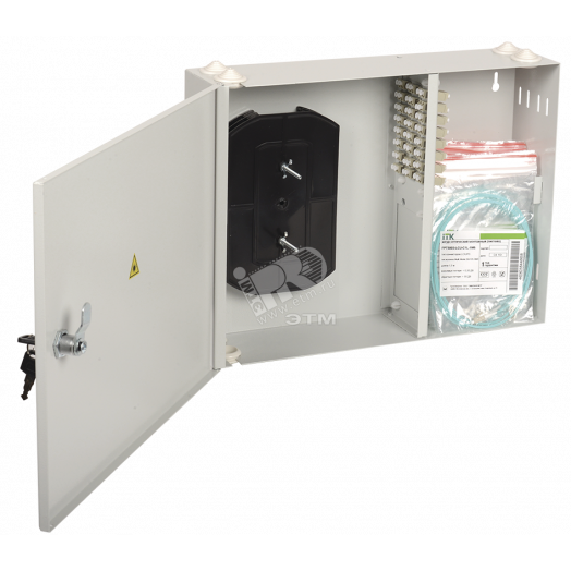 Кросс 1U укомплектованный LC (duplex) 24шт (OS2)