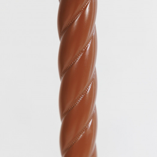 Светильник напольный НТБ 11-60-101 овал орех с абажуром Ретро фисташка