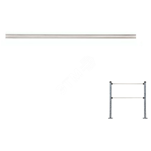 Горизонтальная перемычка ГП 25/1000 ХРОМ