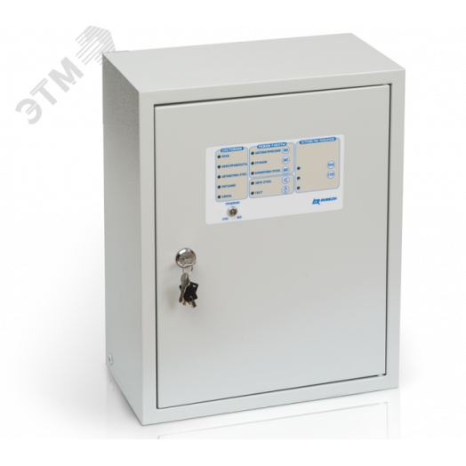 Шкаф управления пожарный адресный, с устройством плавного пуска, мощность 3 кВт, исполнение 03