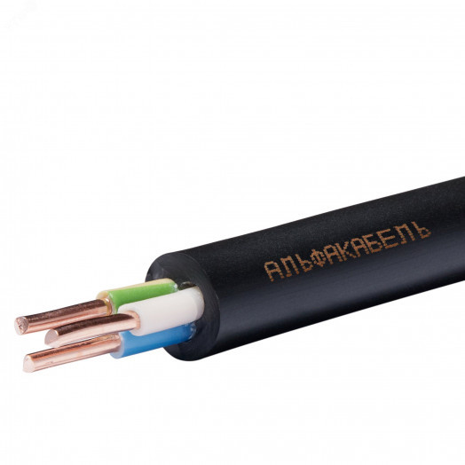 Кабель силовой ВВГнг(А)-LSLTX 3х4-0,66 барабан ТРТС