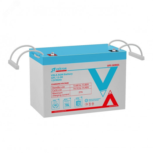 Аккумуляторная батарея Vektor Energy GPL 12В 90Ач