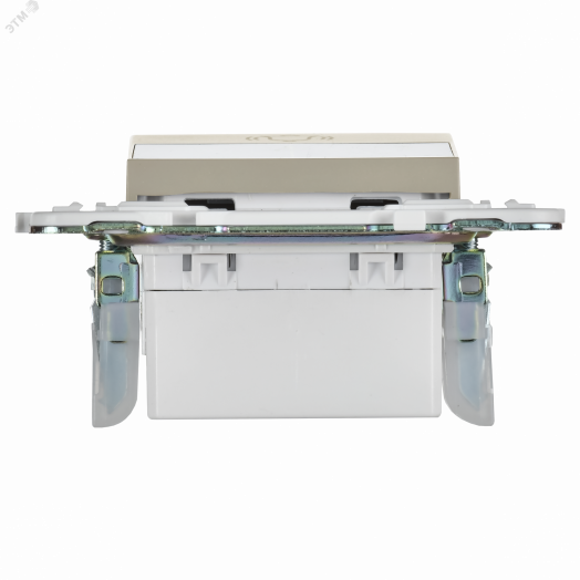 SKANDY Кнопка звонка с индикацией для отелей 10А SK-V17B бежевый IEK