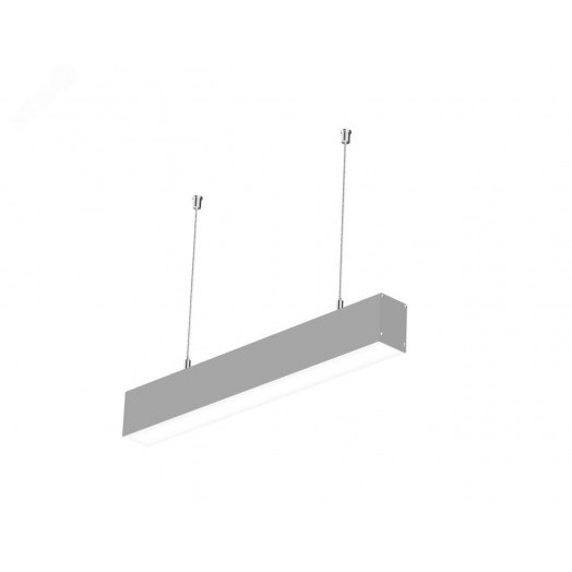 Светильник светодиодный линейный ДСО/ДПО TLGP06-LINE-18-950-OL-EM3 (18 Вт, 1600 лм, 89 лм/Вт, 5000 K, Ra90, IP42, 600x50x70 мм, Опал,  с БАП 3 часа)